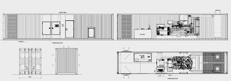 disegno container